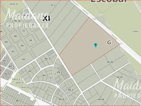 Camino de las toscas al 1100