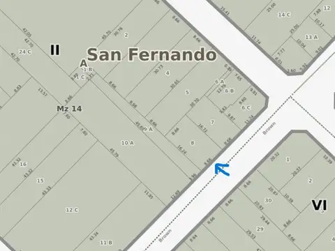 VENTA TERRENO PARA CONSTRUCCION EN SAN FERNANDO