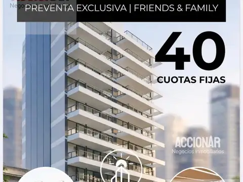 Oportunidad - Anticipo y 40 cuotas fijas