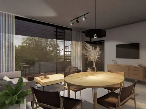 Departamento Monoambiente con 1 baño