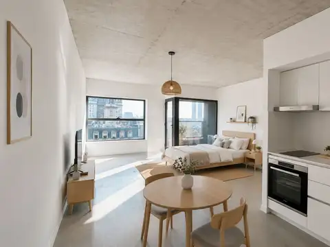 Venta| Monoambiente c/balcon, Torre Huergo 475