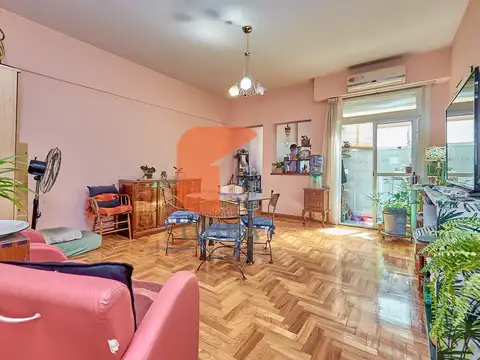 Piso alto luminoso, departamento 3 AMBIENTES