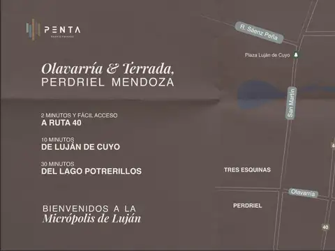 Terreno en Venta 19  mts Frente