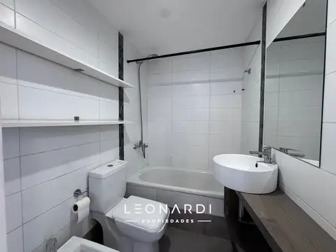 Departamento 2 ambientes con 1 baño