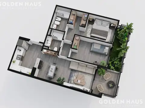 Departamento en  Almagro