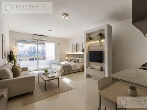 Departamento monoambiente en Caballito