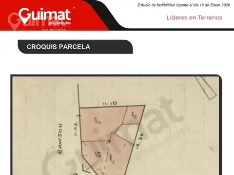 Terreno en Venta en Palermo, USD 675.000