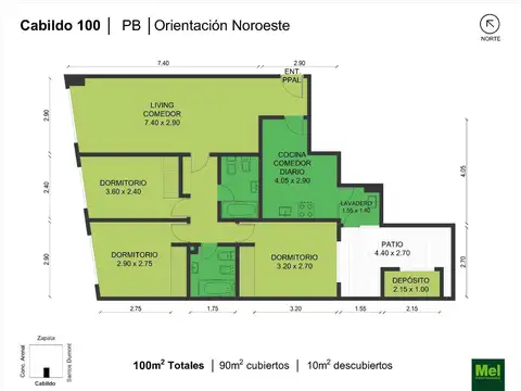 Avenida Cabildo 100