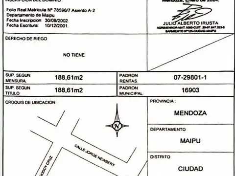 Galpon en Venta 25 años