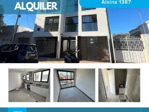 Departamento a estrenar en Alsina al 1300 con cochera – 3 ambientes