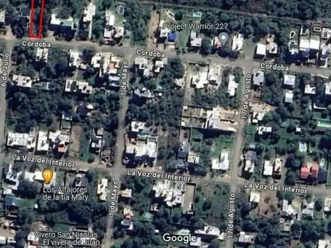 Terreno en Venta en Punilla, USD 15.000
