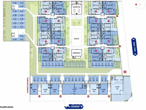 Departamento en Venta con 1 cocheras
