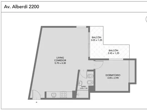Departamento en Venta en Flores, USD 134.000