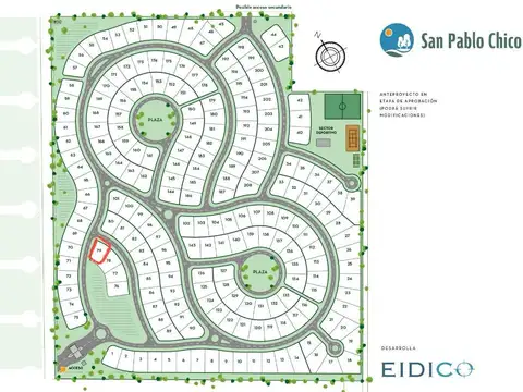 Terreno/lote interno en venta en San Pablo Chico, Pilar