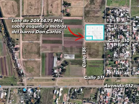 Terreno en Venta en José Hernández, USD 49.500