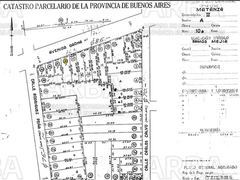 Terreno en Venta en Ramos Mejia, USD 145.000