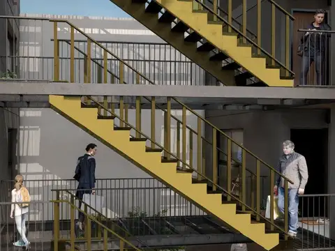 DEPTO 1DORM +BALCON AV CASTRO BARROS EXC/INVERSION