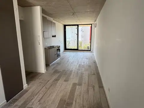 hermoso monoambiente a estrenar con balcon corrido c/piscina