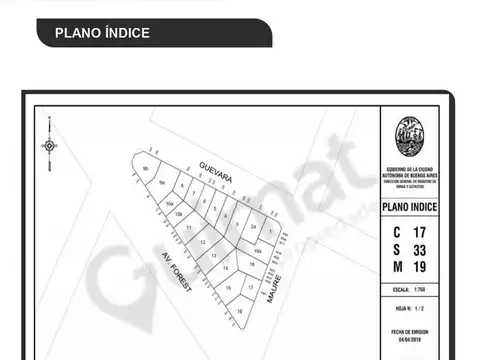 Terreno en Venta de 107,0 m2