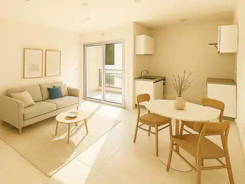 Departamento en Venta de 1 dormitorio