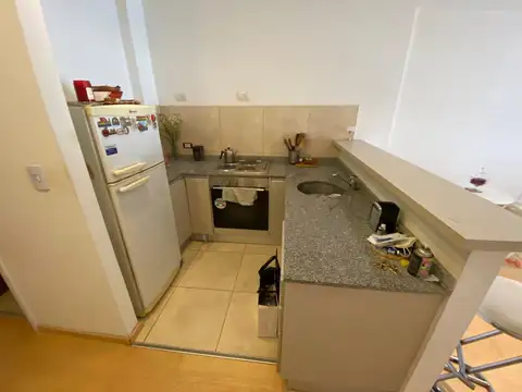Departamento 2 ambientes con 1 baño