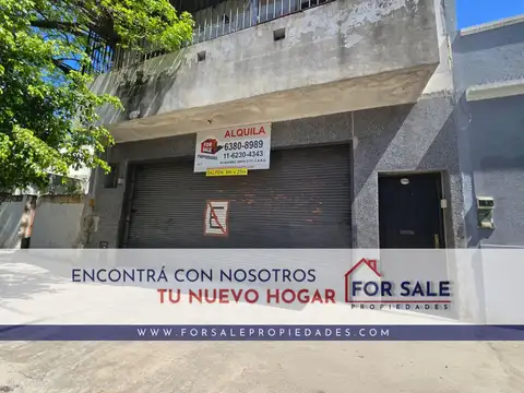 Galpón/depósito en Monte Castro – 8,30 m de Frente X 23 m de Fondo