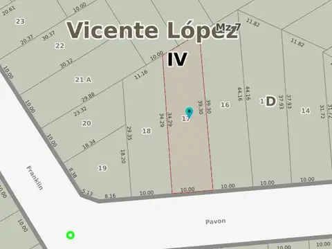 Terreno en Venta en Florida, USD 145.000