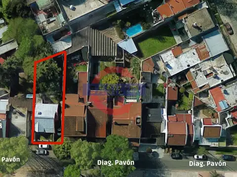Terreno en Venta 39  mts Fondo