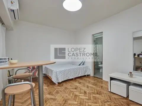 Departamento Monoambiente con 1 baño