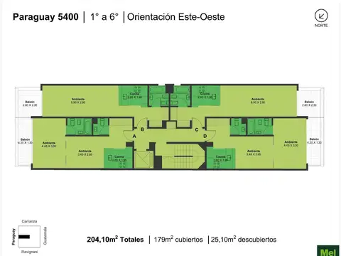 Departamento en Venta en Palermo, USD 123.500