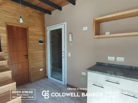 VENTA Departamento monoambiente c/entrepiso a estrenar, 42 m2 céntrico,  Villa La Angostura