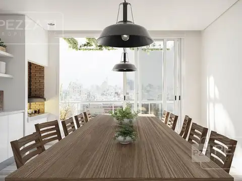 Departamento 2 ambientes con 1 baño