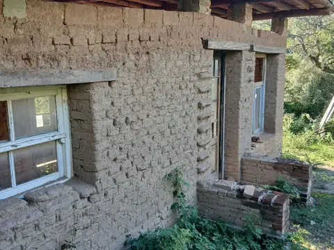 5 hectareas con costa de arroyo + casa a terminar en Luyaba, Cordoba