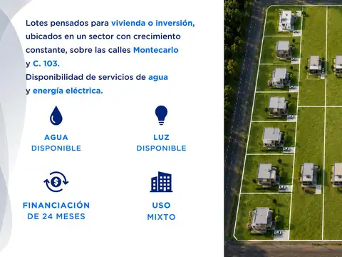 Terreno en Venta en Posadas, USD 28.500