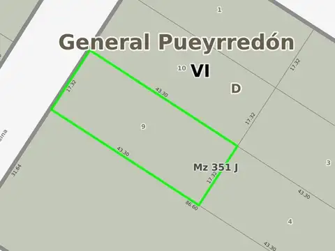 Lote 750m2 - Alsina y Larrea, barrio San Carlos