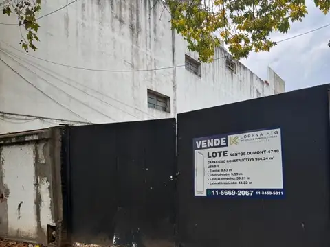 Terreno en venta, Chacarita