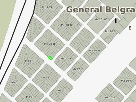 Terreno en venta - 195Mts2 - General Belgrano