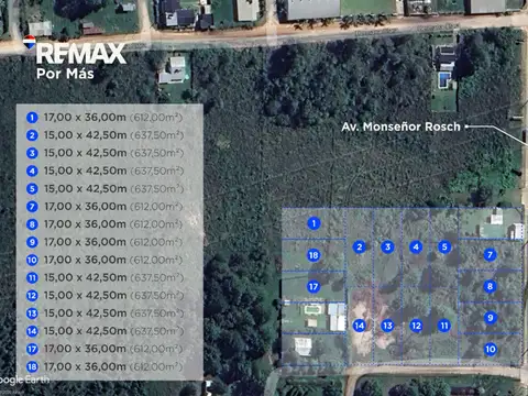 Terreno en Venta en Villa Zorroaquin, USD 22.000