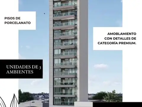 Departamento 2 ambientes con 1 baño