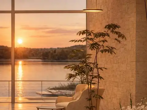 3 AMBIENTES CON BALCON TERRAZA Y VISTA PLENA AL LAGO