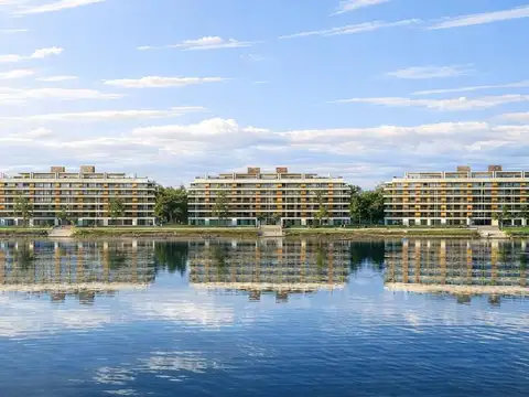 3 AMBIENTES CON BALCON TERRAZA Y VISTA PLENA AL LAGO