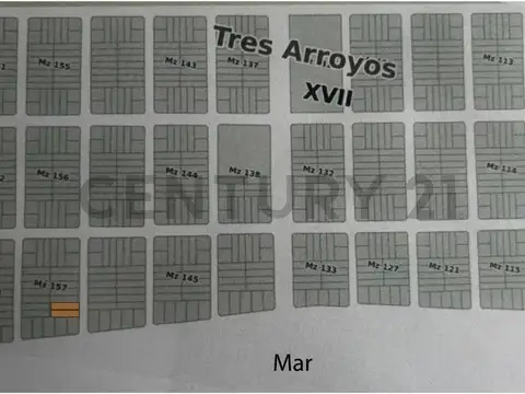 Lote en venta en Claromecó Atlantic Ville, Dunamar