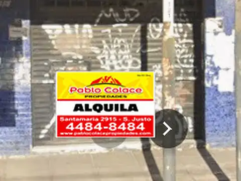 Excelente local comercial  en centro de San Justo.