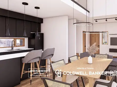 Casa 4 ambientes con 2 baños