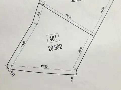 Terreno en Venta de 29892,0 m2