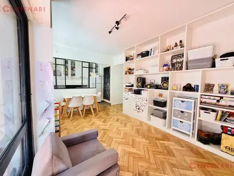Departamento 2 ambientes con 1 baño
