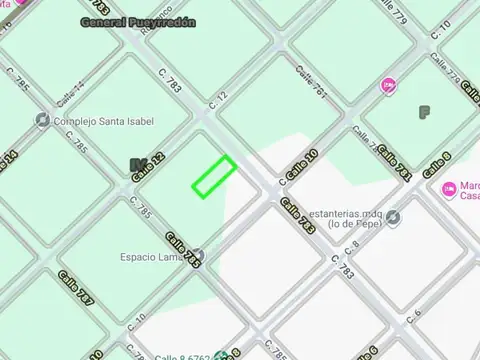 Terreno en Venta de 1160,0 m2