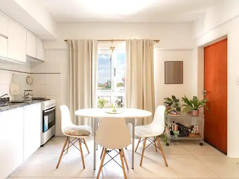 Departamento 2 ambientes con 1 baño
