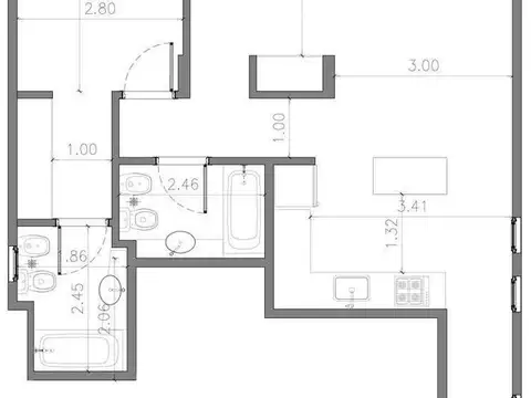 Departamento en Venta de 3 ambientes