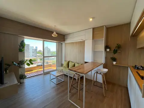Departamento Monoambiente con 1 baño